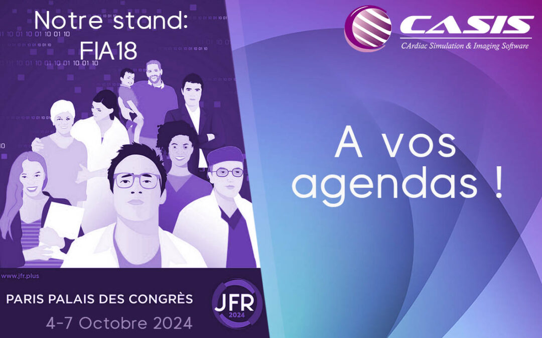 Participation au congrès JFR à Paris, du 4 au 7 Octobre